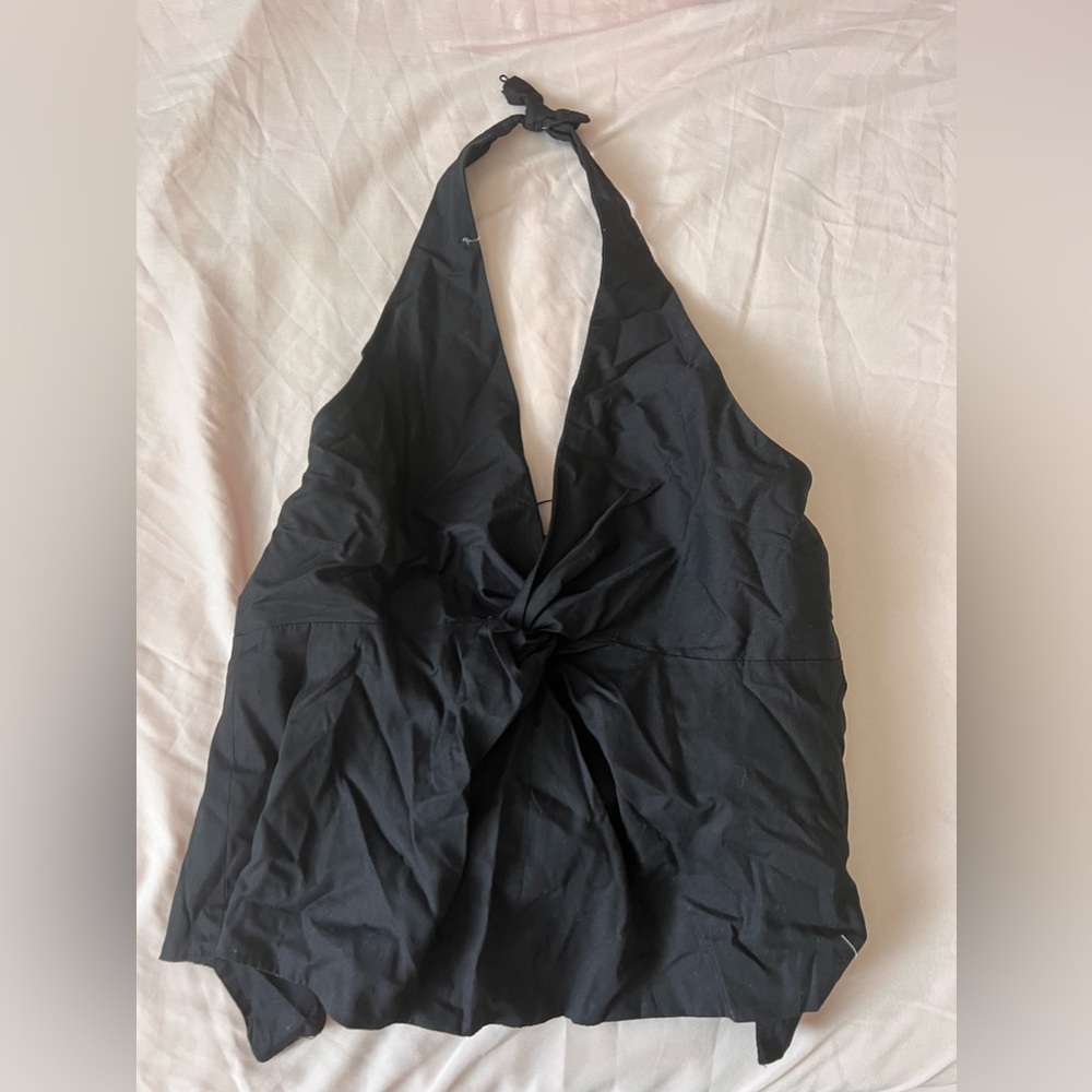 Zara Black Halter top